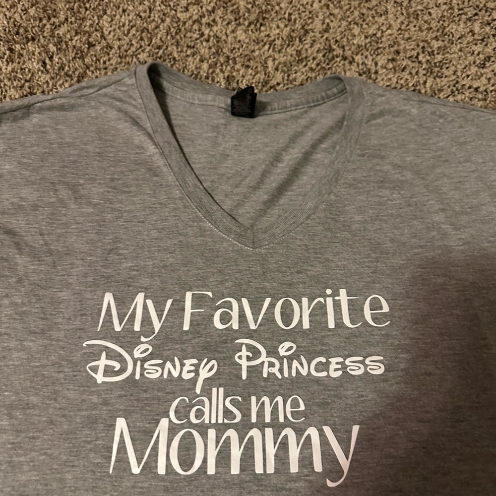 Gray Disney Princess Graphic Tee
